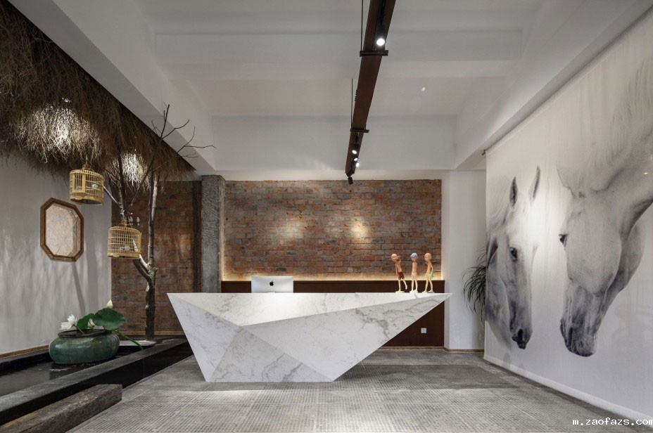 郑州高新区800平必威登录首页大全官网装修案例