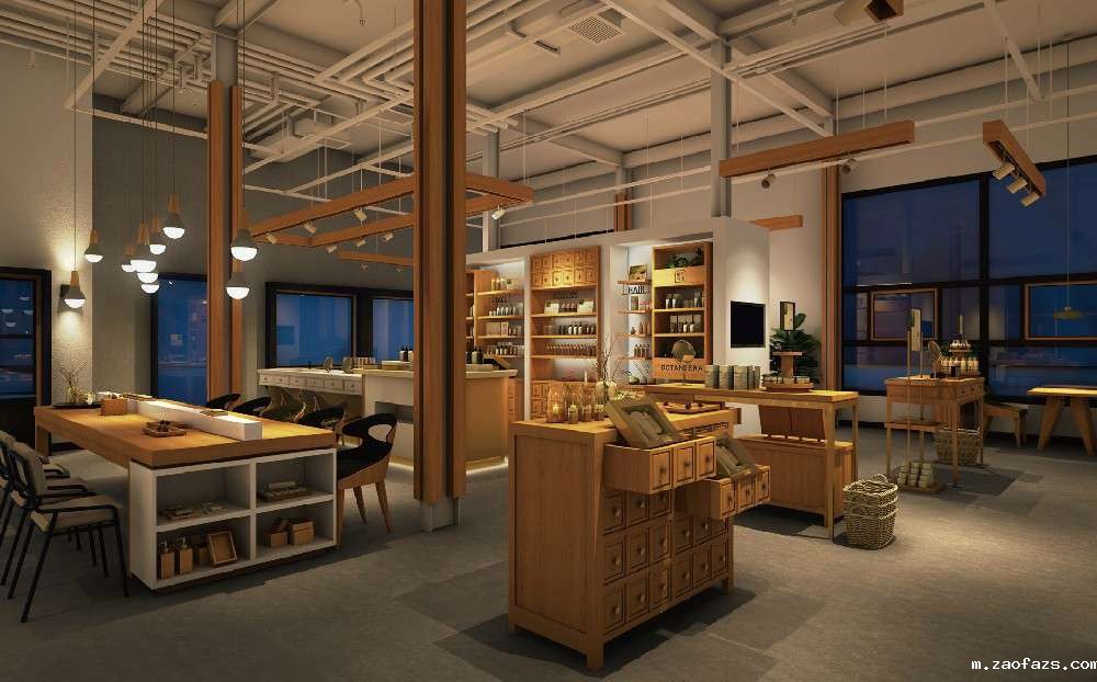 郑州外贸公司企业展厅设计装修效果图