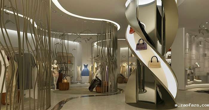 郑州女装服饰专卖店装修设计案例