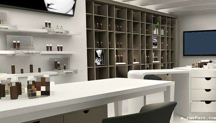 郑州化妆品店铺装修设计案例