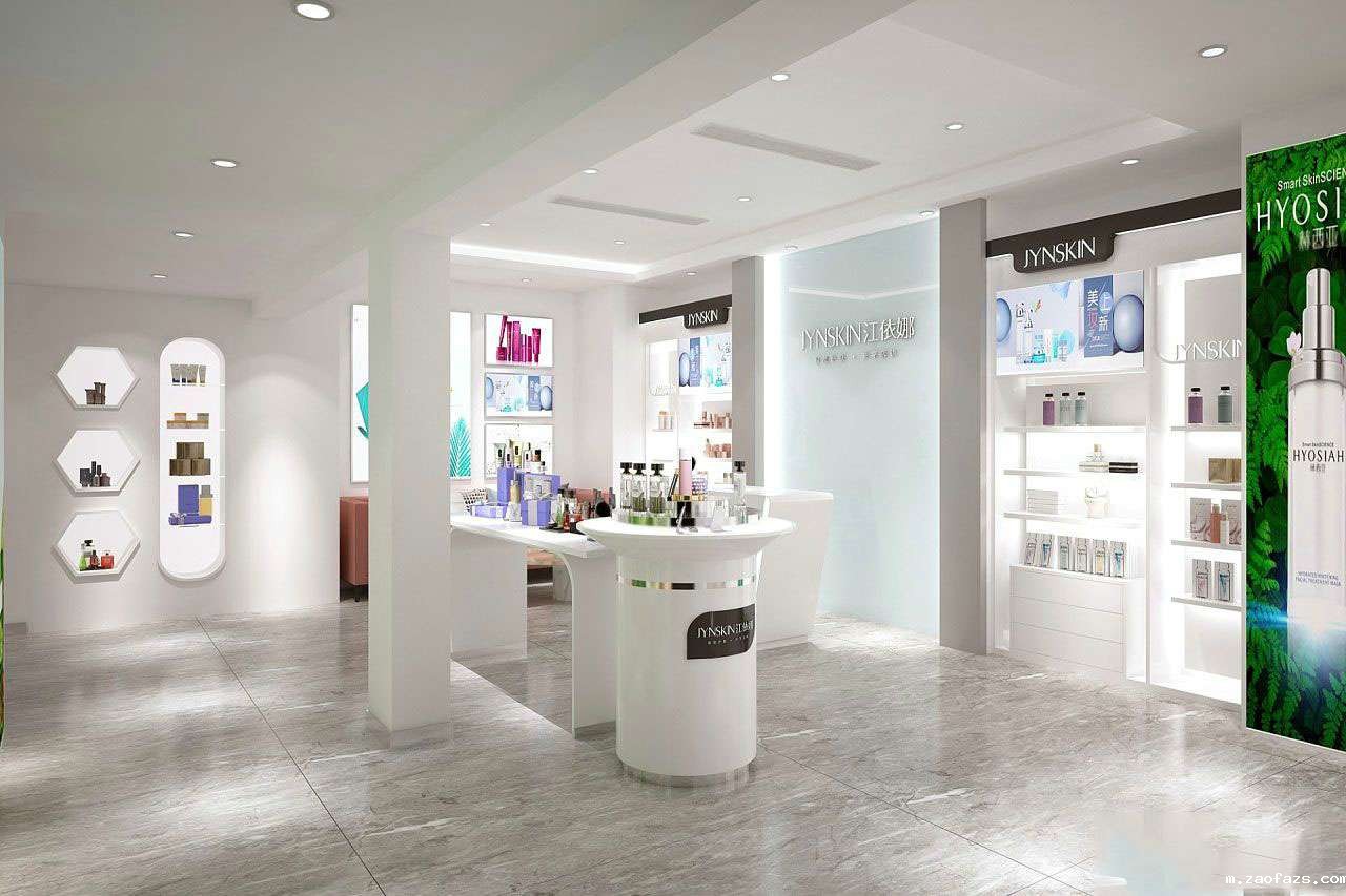 郑州护肤品专卖店装修设计效果图