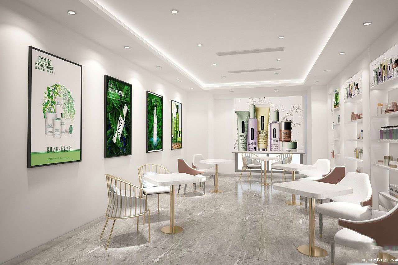 郑州护肤品专卖店装修设计效果图