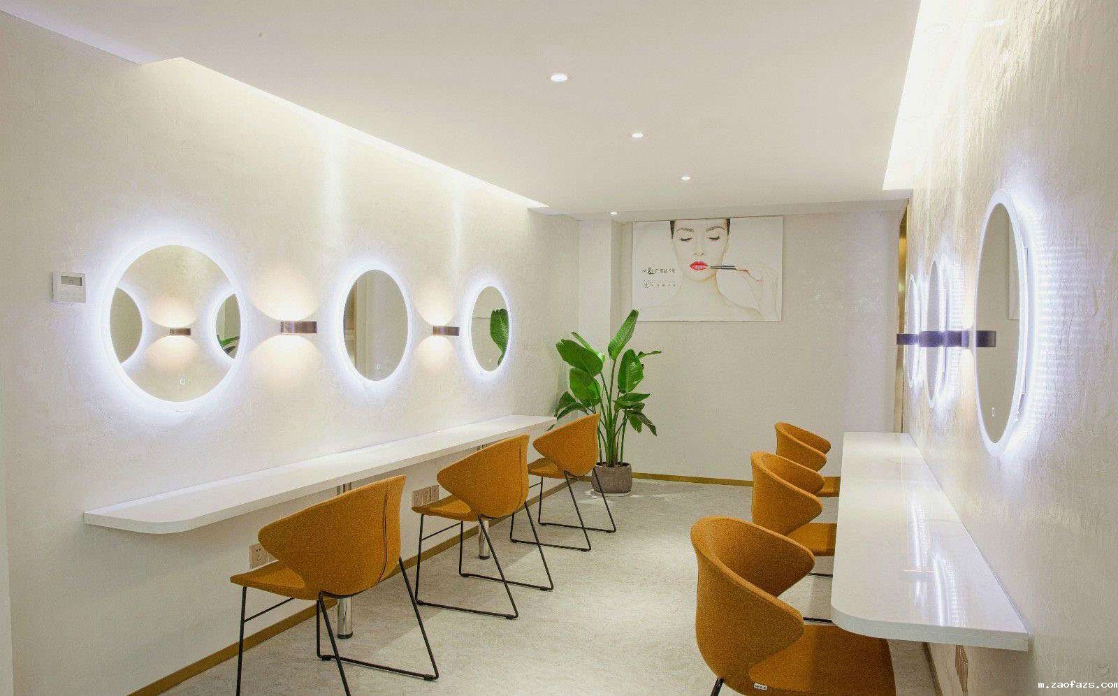 郑州美甲店装修设计案例