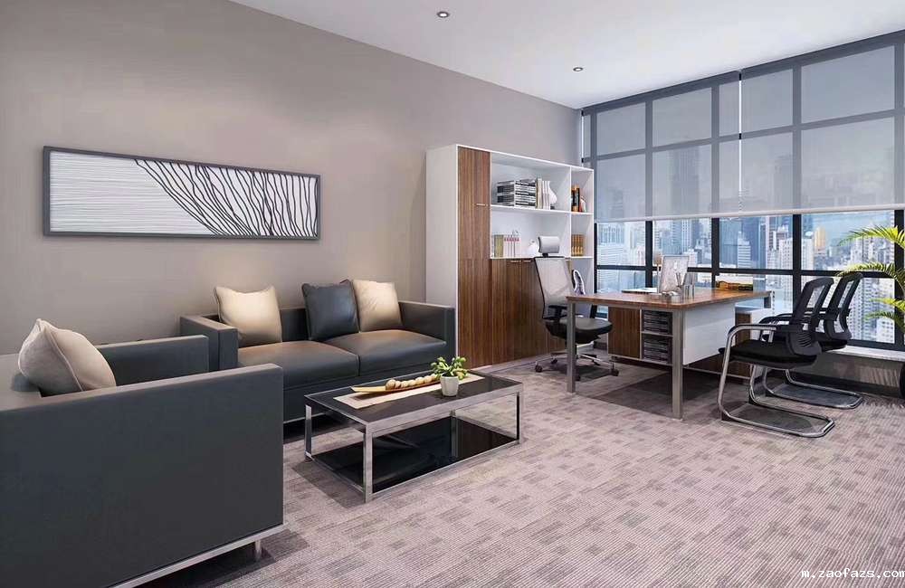 高新区650平米网络公司办公室装修效果图