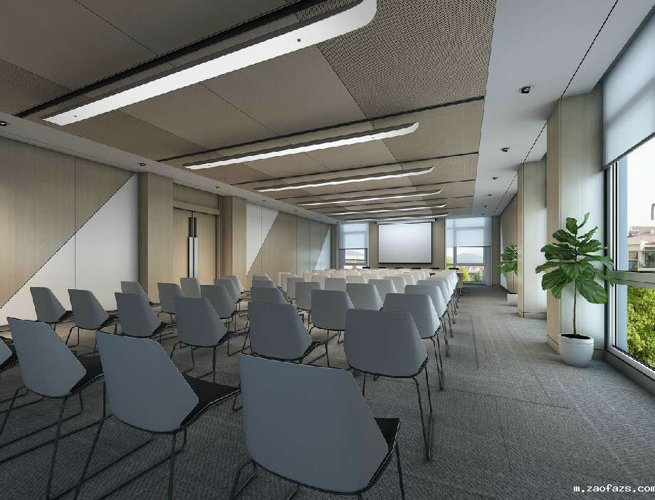 高档会议室装修效果图