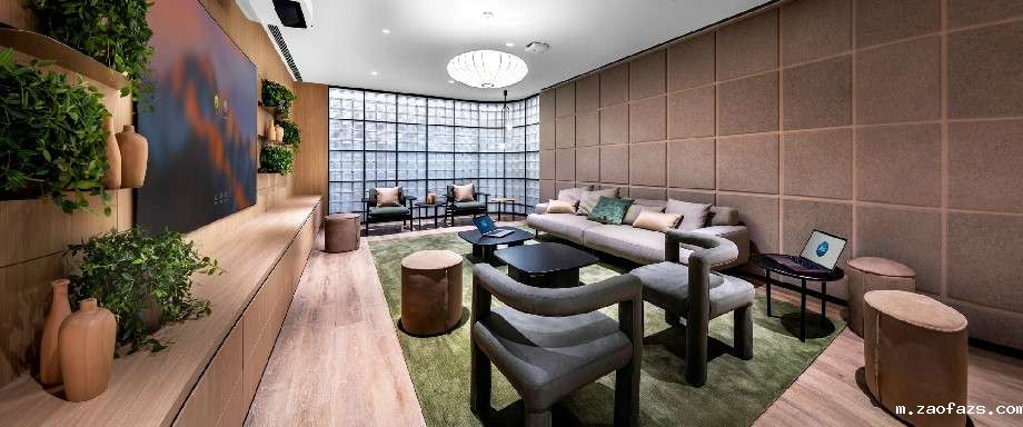 办公室茶室装修效果图