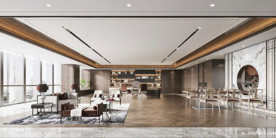 董事长办公室装修效果图