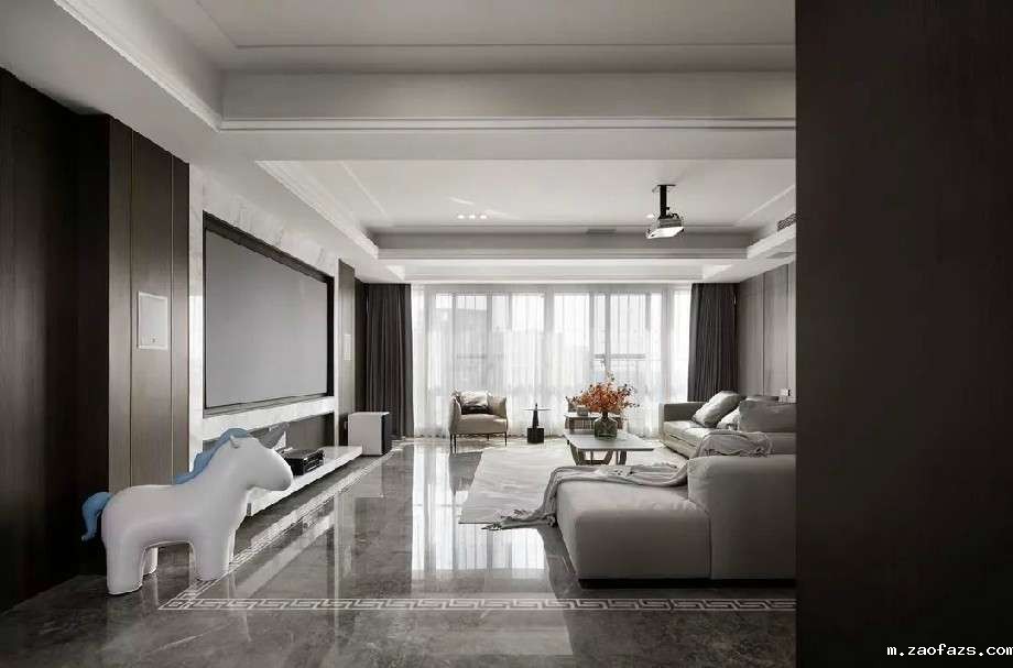 410平米现代风格别墅装修设计效果图