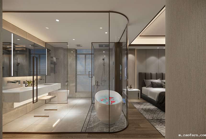 220平米新中式风格别墅装修效果图