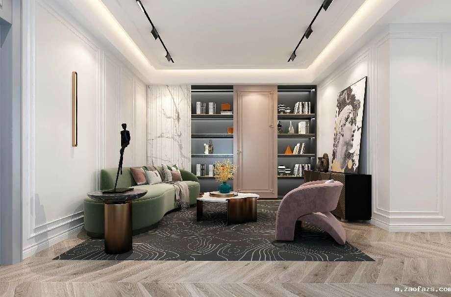 300平米法式风格郑州别墅装修效果图