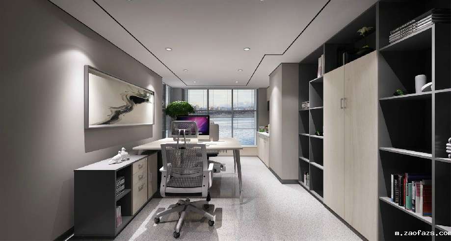 办公室隔断装修效果图