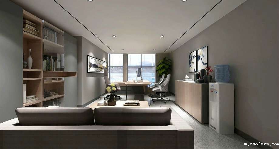 装修公司办公室装修效果图