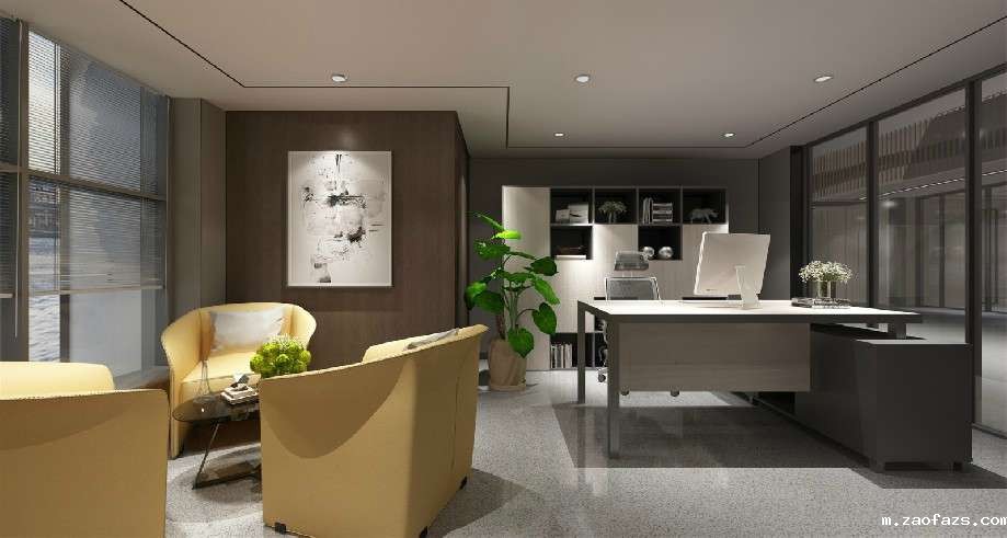 loft办公室装修效果图