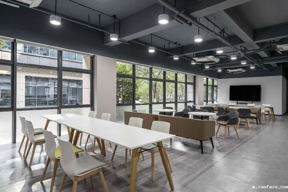 办公室玻璃隔断装修效果图