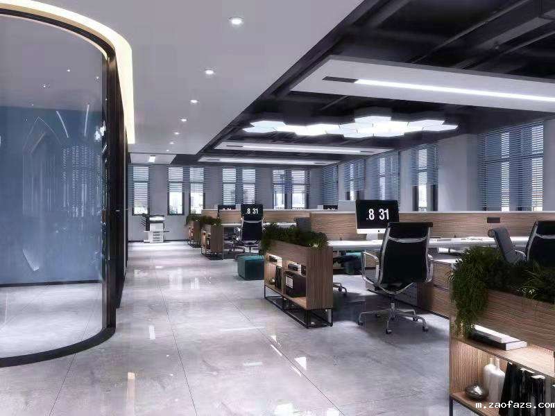 50平办公室装修效果图