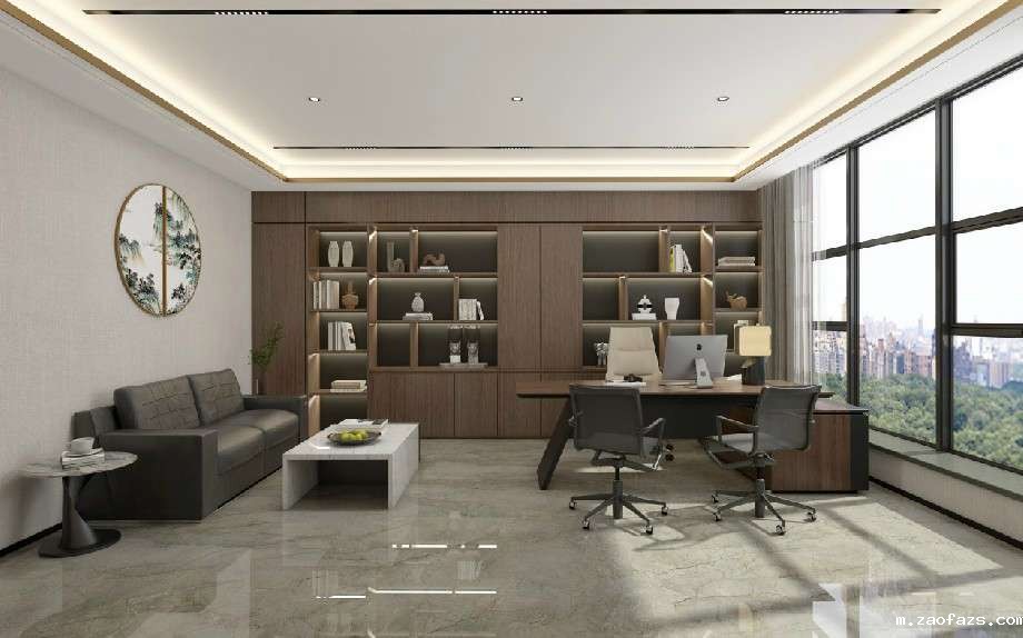 小单间办公室装修效果图片