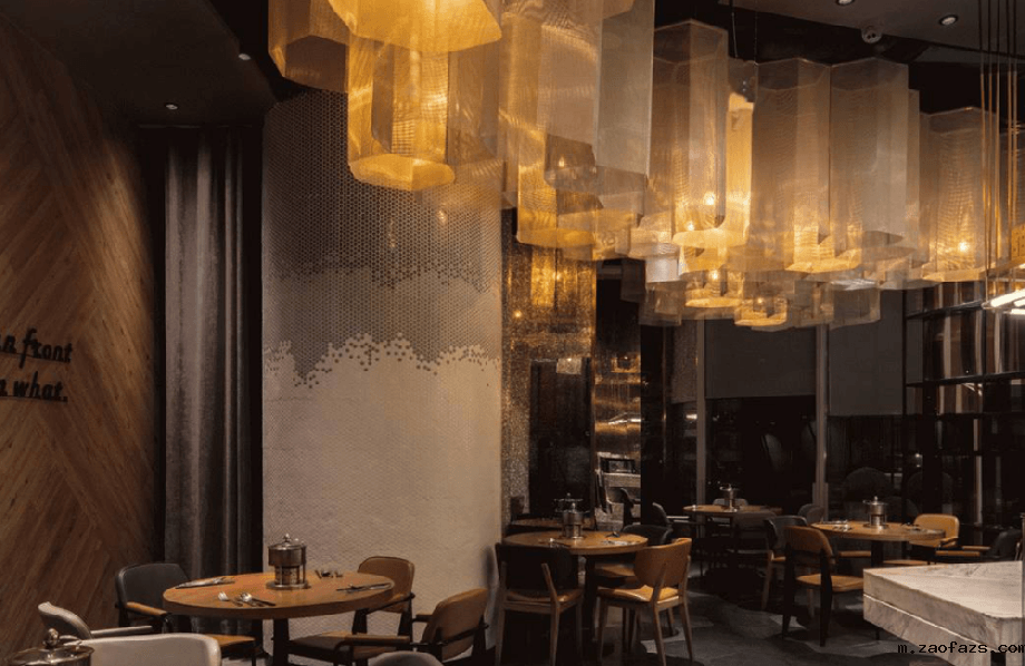 650平米海鲜自助餐厅装修设计效果图