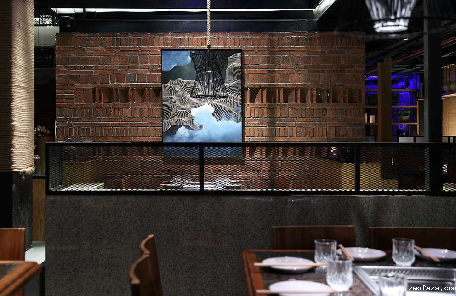 600平米老船说火锅装修设计效果图