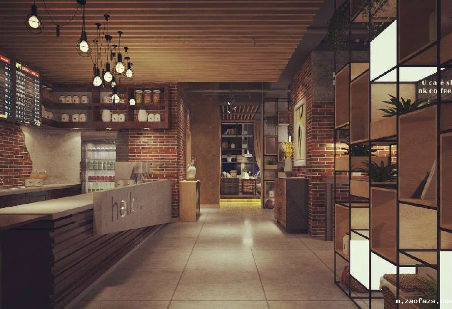 遇见咖啡馆装修设计效果图