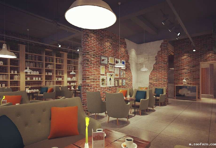 遇见咖啡馆装修设计效果图