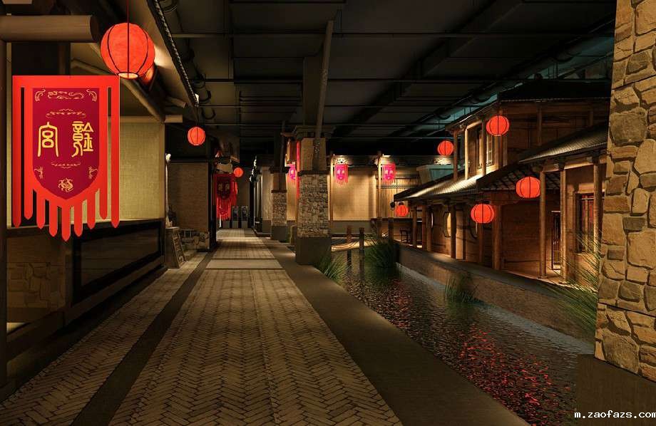 水秀宴中餐馆装修设计