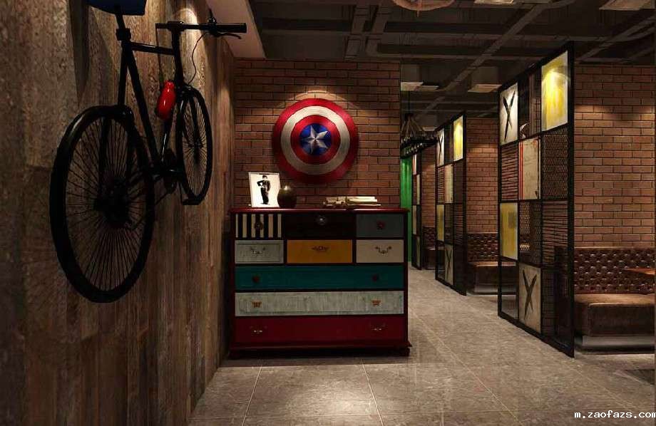 炎炎烧烤店装修设计效果图