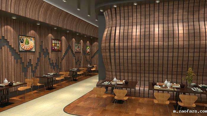 日式快餐厅装修设计效果图