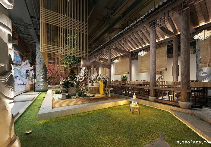 特色私房菜馆装修设计效果图