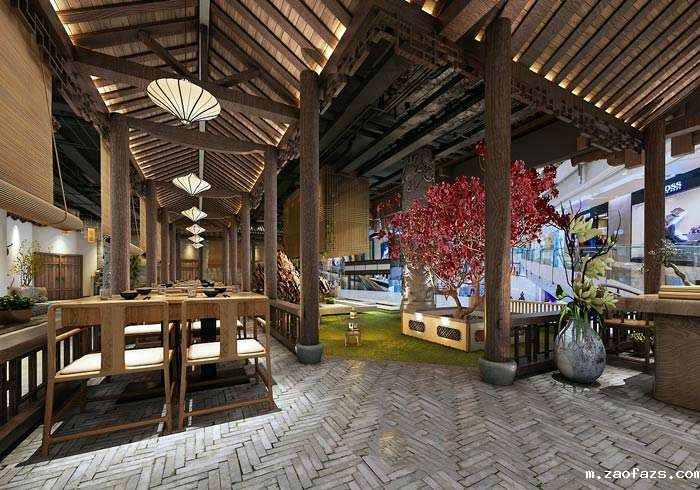 特色私房菜馆装修设计效果图