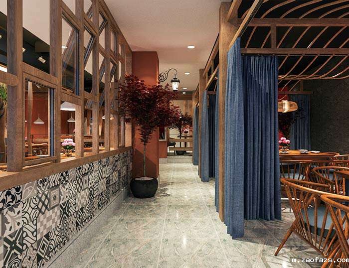 私房菜餐厅装修设计效果图