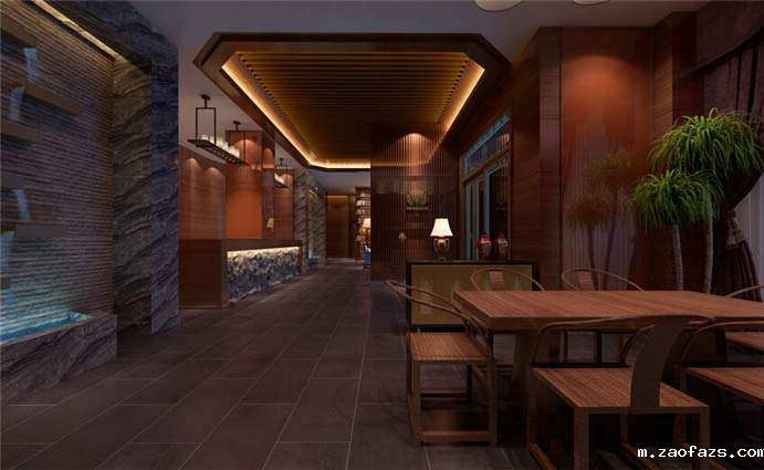 养生SPA会所装修设计效果图