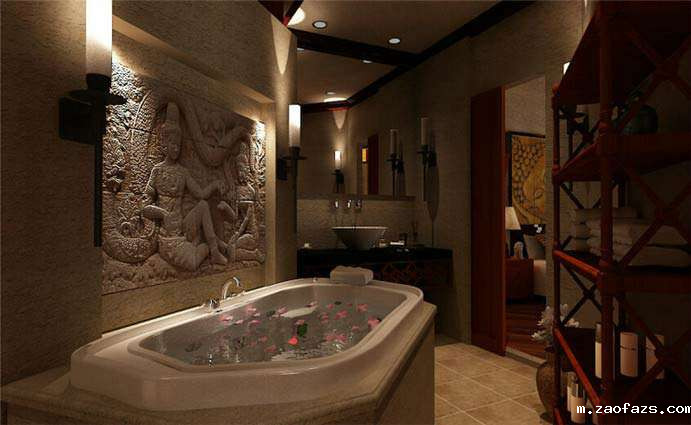 养生SPA会所装修设计效果图