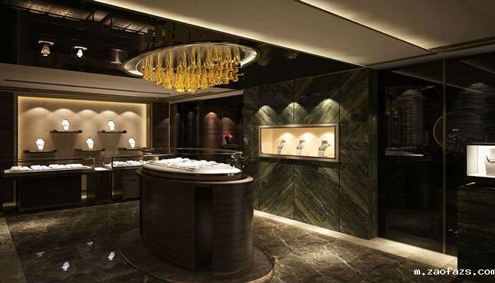 洛阳玉石珠宝店装修效果图