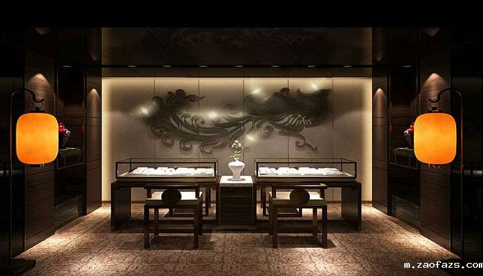 洛阳玉石珠宝店装修效果图