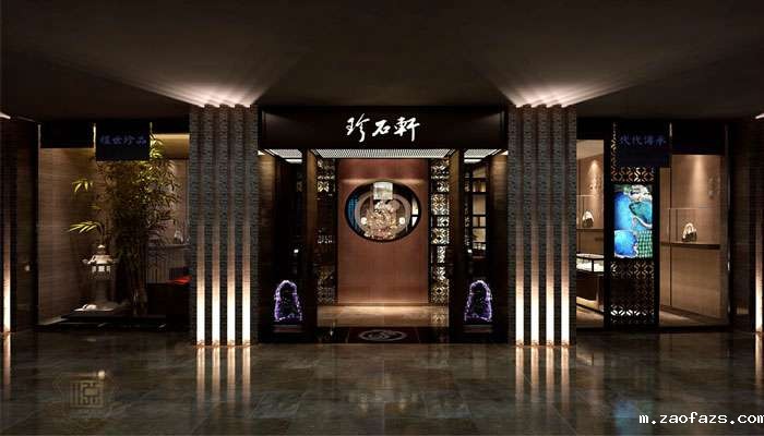 品牌珠宝店装修设计效果图
