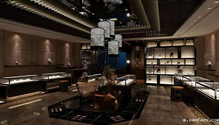 品牌珠宝店装修设计效果图