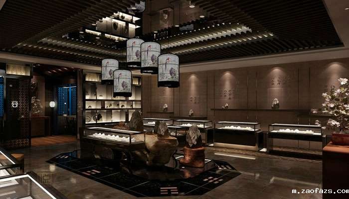 品牌珠宝店装修设计效果图
