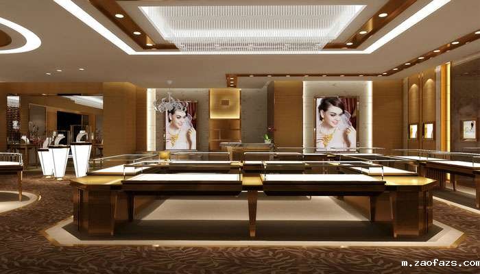 珠宝连锁品牌店装修设计效果图