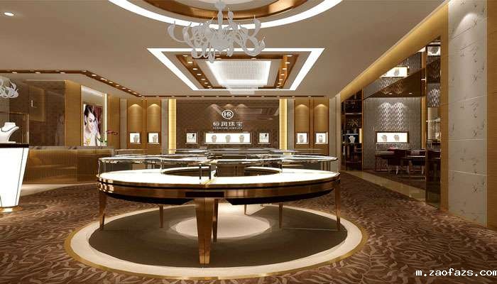 珠宝连锁品牌店装修设计效果图