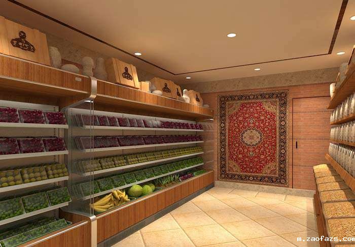 水果饮品店设计装修实景图片