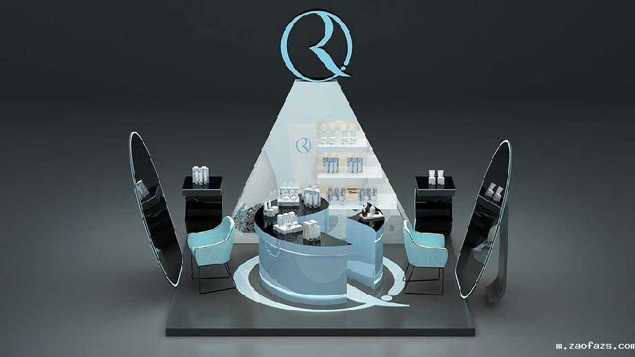化妆品专柜装修设计效果图