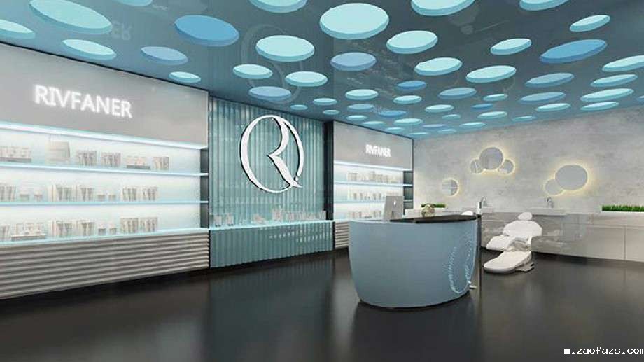 化妆品专柜装修设计效果图