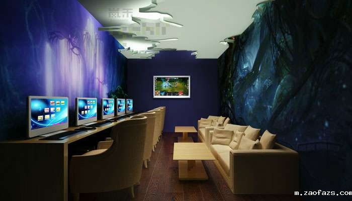 网咖设计装修实景图