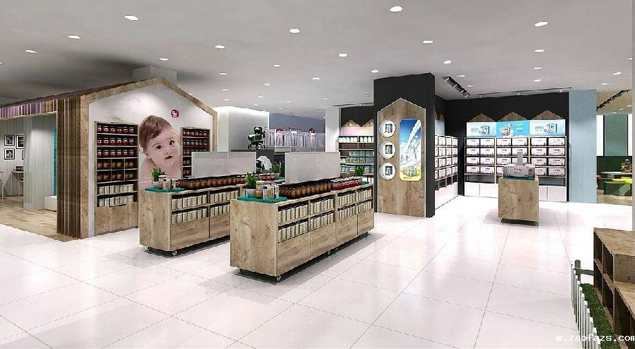 母婴生活体验馆装修设计效果图