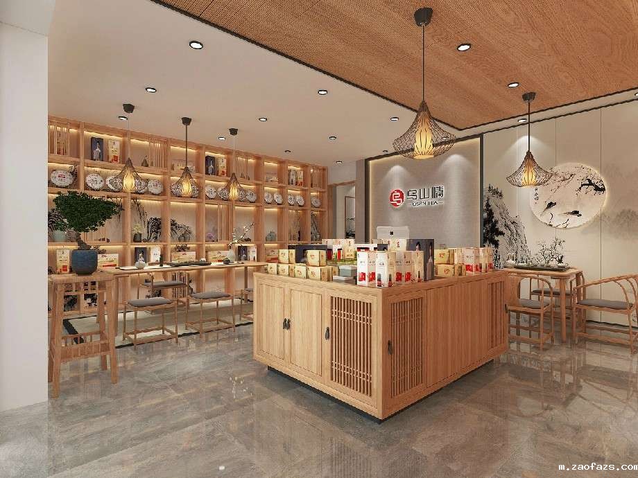 茶叶店装修设计效果图鉴赏