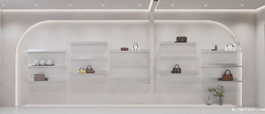 女士包包专卖店装修设计效果图