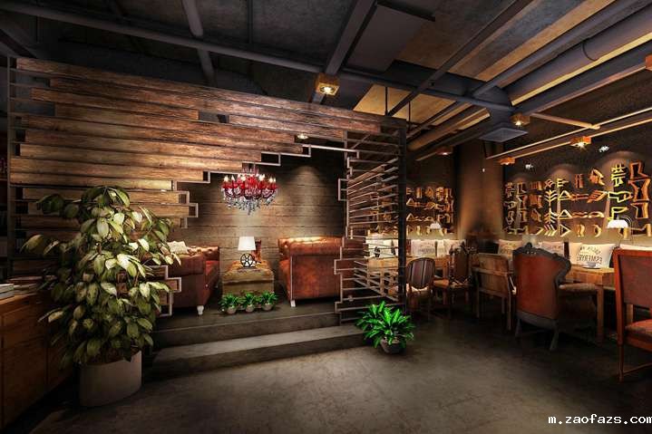 书吧文具店铺空间装修设计效果图