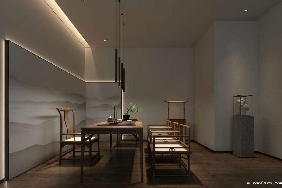 高端茶楼装修设计效果图