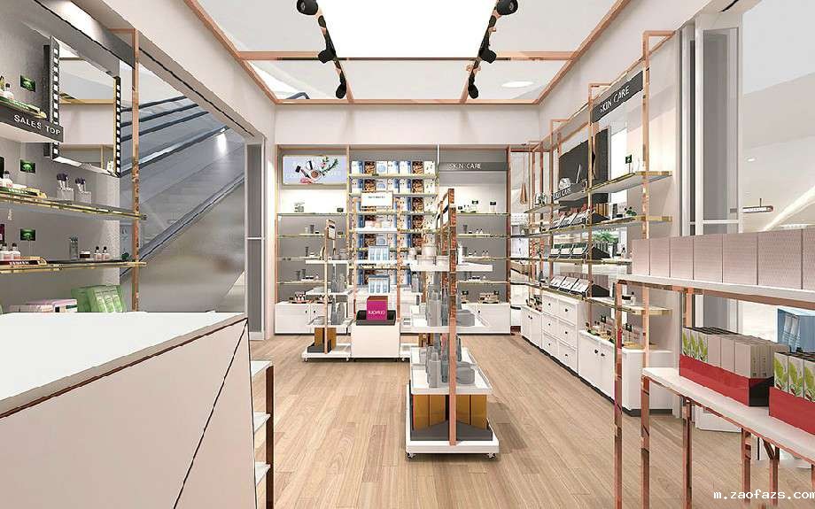 50平米化妆品店面设计效果图