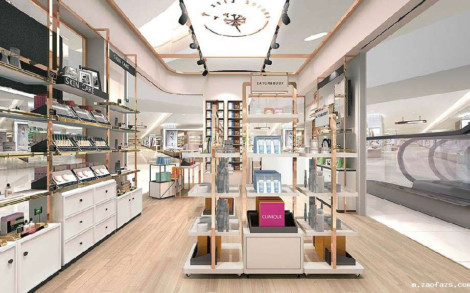 50平米化妆品店面设计效果图